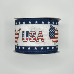 2.5 inch USA Ribbon