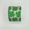 2.5 inch Clover Ribbon