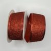 1.5 inch Glitter Ribbon: Red - Image 2